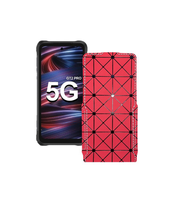 Чохол-флип з екошкіри для телефону UMiDIGI Bison GT 2 Pro 5G