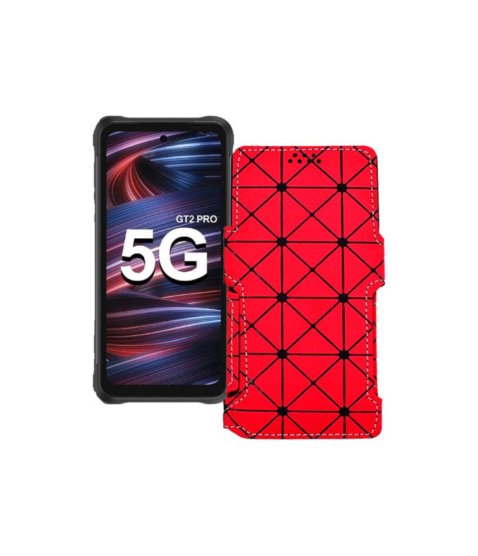 Чохол-книжка з екошкіри для телефону UMiDIGI Bison GT 2 Pro 5G