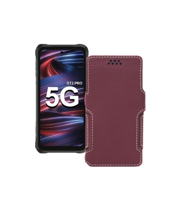 Чохол-книжка з екошкіри для телефону UMiDIGI Bison GT 2 Pro 5G