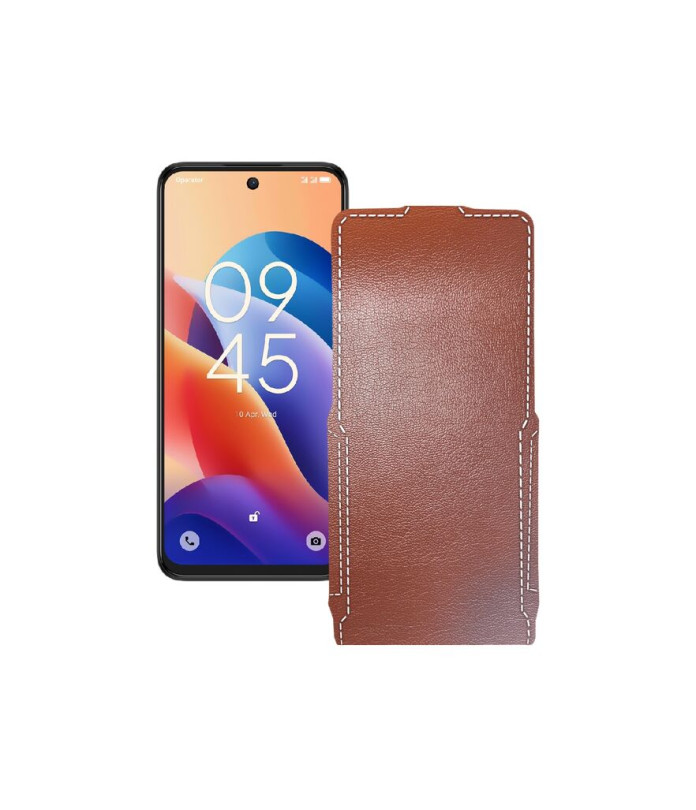 Чохол-флип з екошкіри для телефону TCL 60 SE