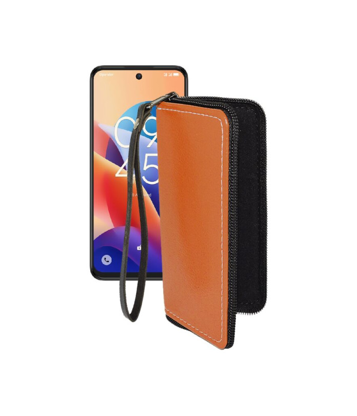 Чохол-гаманець з екошкіри для телефону TCL 60 SE
