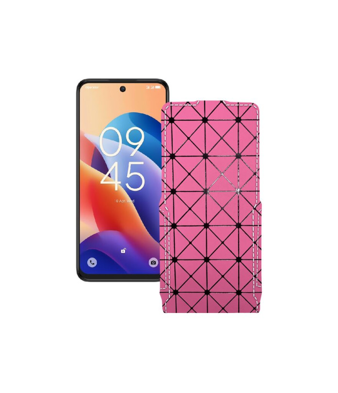 Чохол-флип з екошкіри для телефону TCL 60 SE