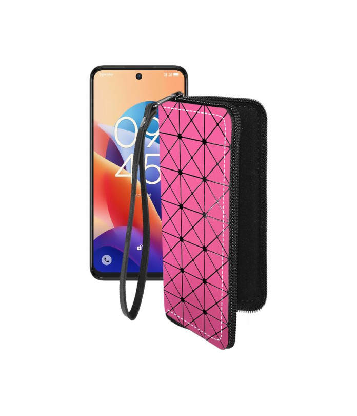 Чохол-гаманець з екошкіри для телефону TCL 60 SE