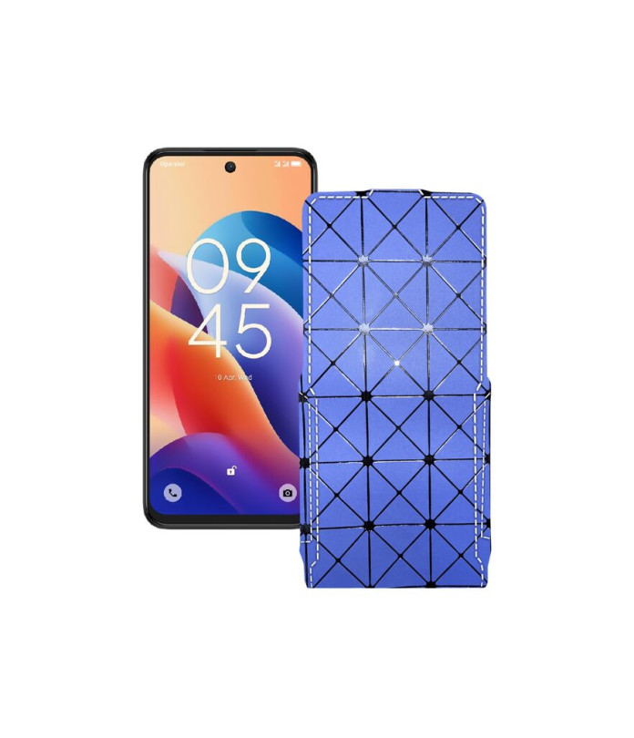 Чохол-флип з екошкіри для телефону TCL 60 SE