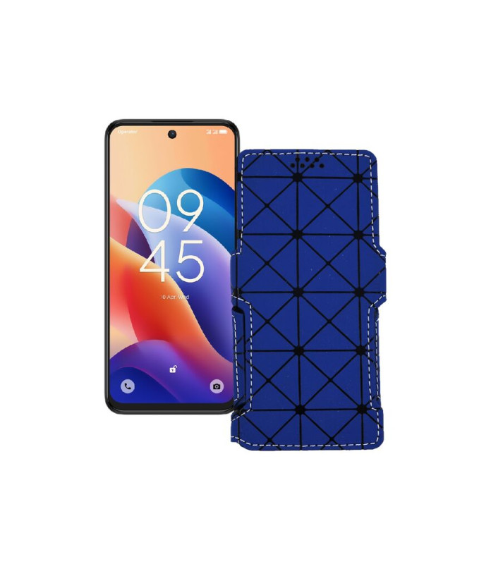 Чохол-книжка з екошкіри для телефону TCL 60 SE