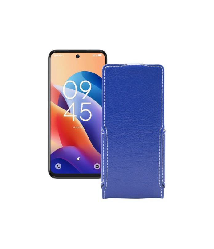 Чохол-флип з екошкіри для телефону TCL 60 SE