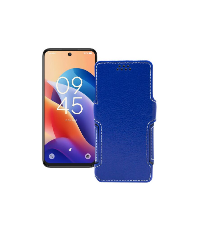 Чохол-книжка з екошкіри для телефону TCL 60 SE