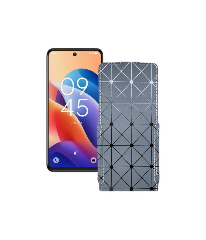 Чохол-флип з екошкіри для телефону TCL 60 SE