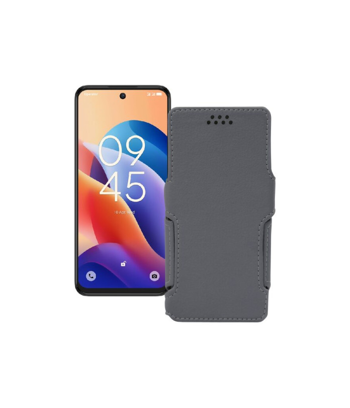 Чохол-книжка з екошкіри для телефону TCL 60 SE