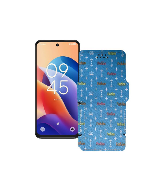 Чохол-книжка з екошкіри для телефону TCL 60 SE