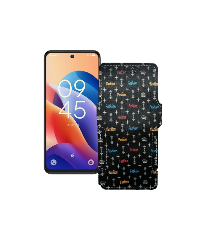 Чохол-книжка з екошкіри для телефону TCL 60 SE