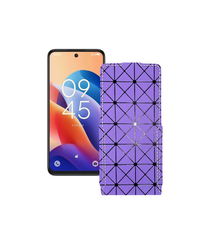 Чохол-флип з екошкіри для телефону TCL 60 SE