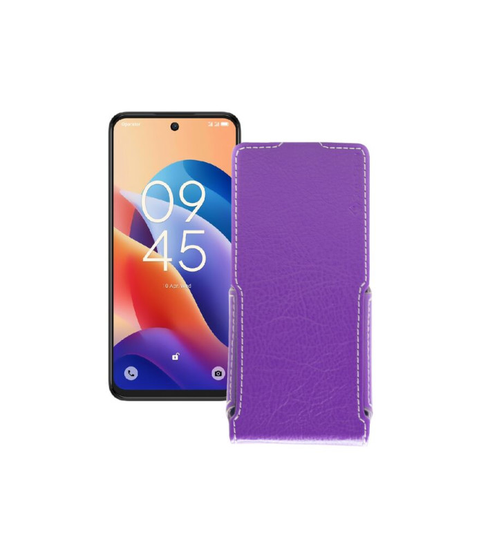Чохол-флип з екошкіри для телефону TCL 60 SE