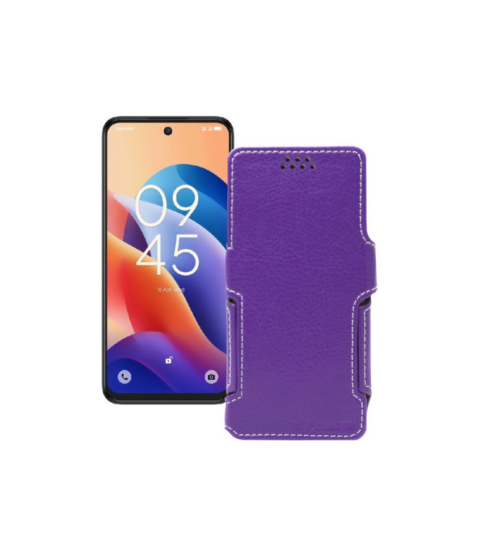 Чохол-книжка з екошкіри для телефону TCL 60 SE