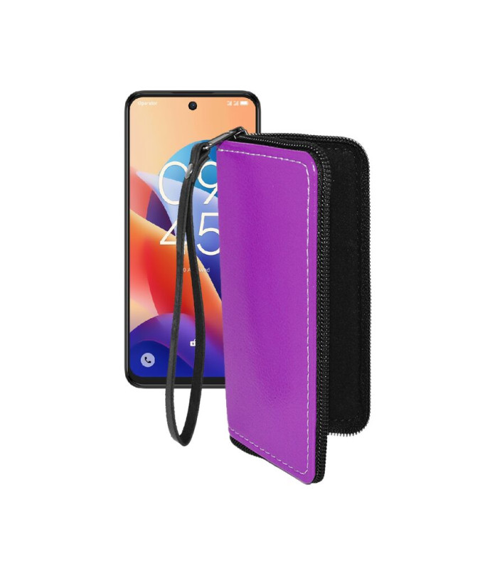 Чохол-гаманець з екошкіри для телефону TCL 60 SE