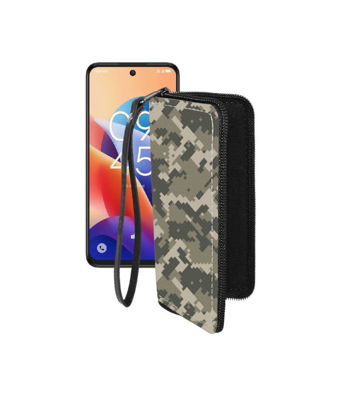 Чохол-гаманець з екошкіри для телефону TCL 60 SE