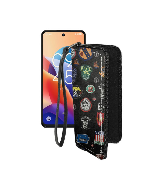 Чохол-гаманець з екошкіри для телефону TCL 60 SE