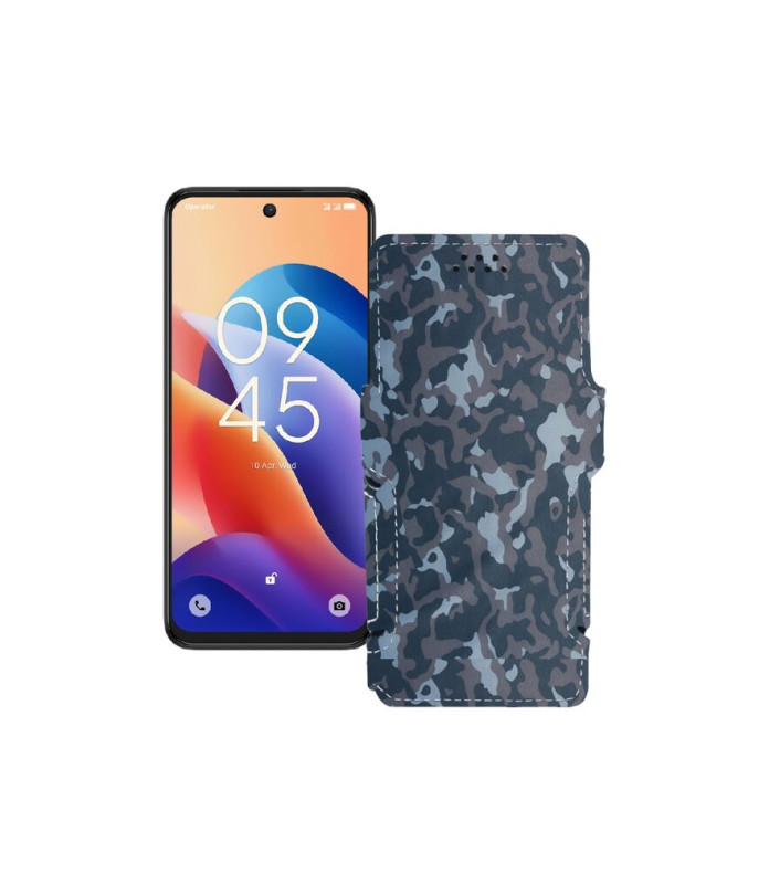 Чохол-книжка з екошкіри для телефону TCL 60 SE