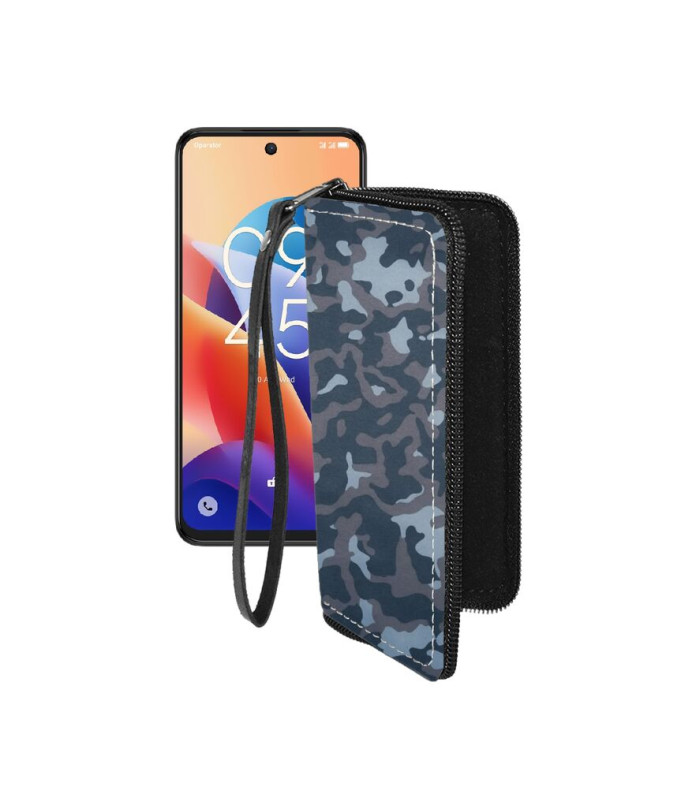 Чохол-гаманець з екошкіри для телефону TCL 60 SE