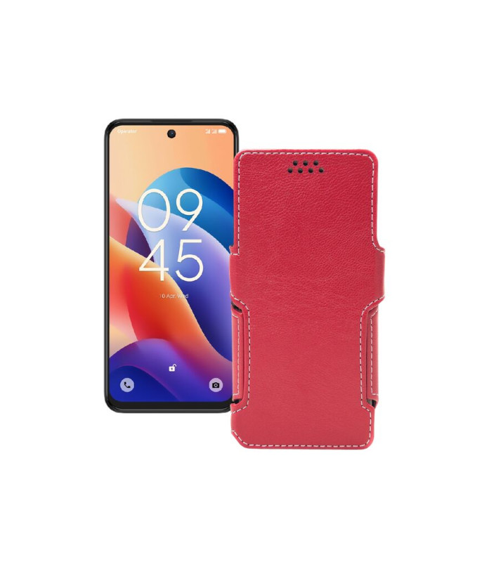 Чохол-книжка з екошкіри для телефону TCL 60 SE