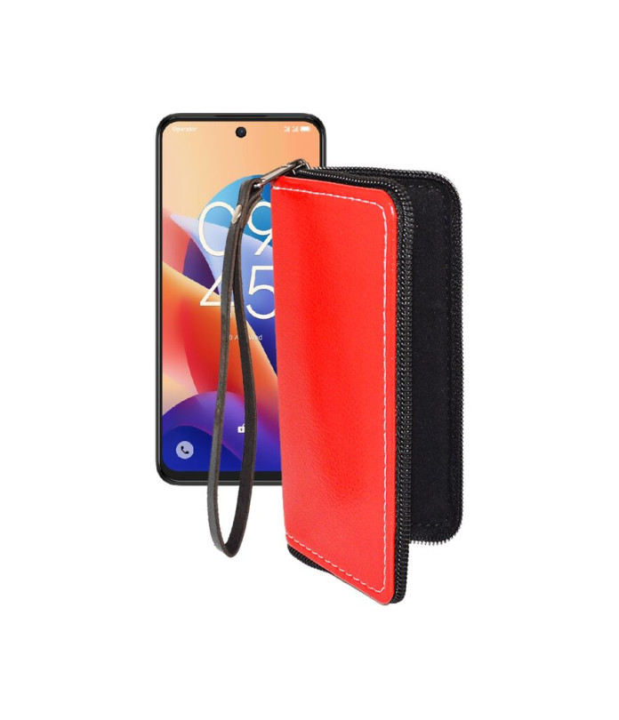 Чохол-гаманець з екошкіри для телефону TCL 60 SE