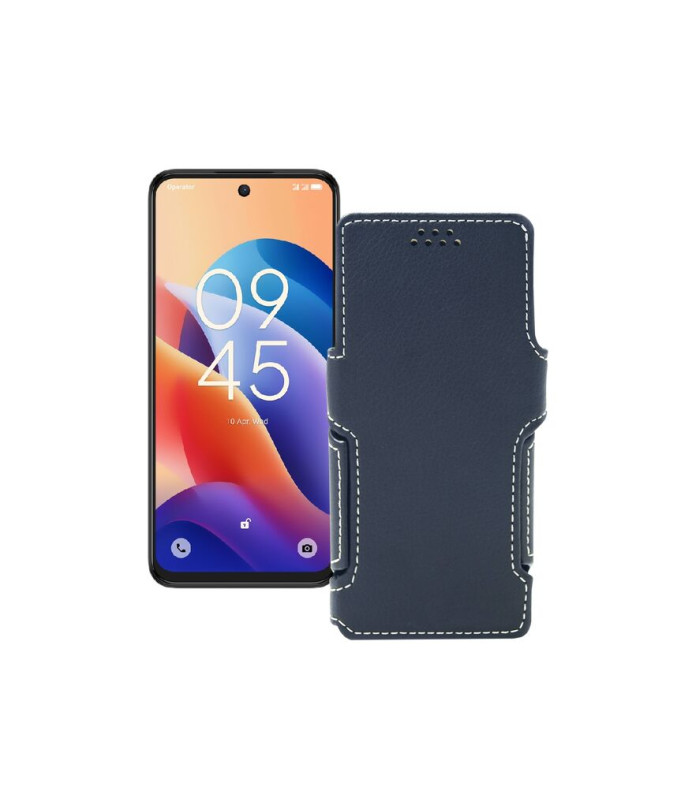 Чохол-книжка з екошкіри для телефону TCL 60 SE