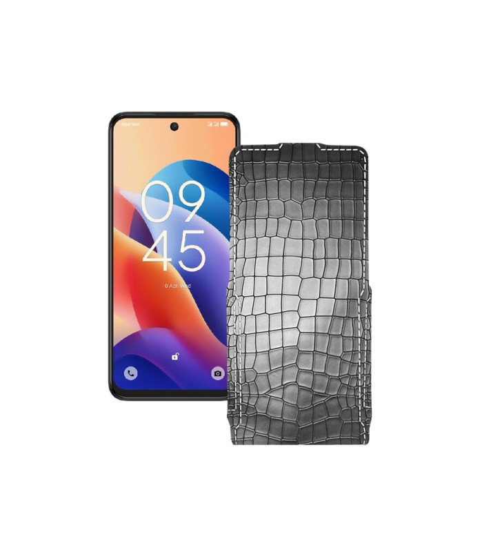 Чохол-флип з екошкіри для телефону TCL 60 SE