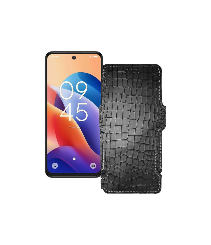 Чохол-книжка з екошкіри для телефону TCL 60 SE