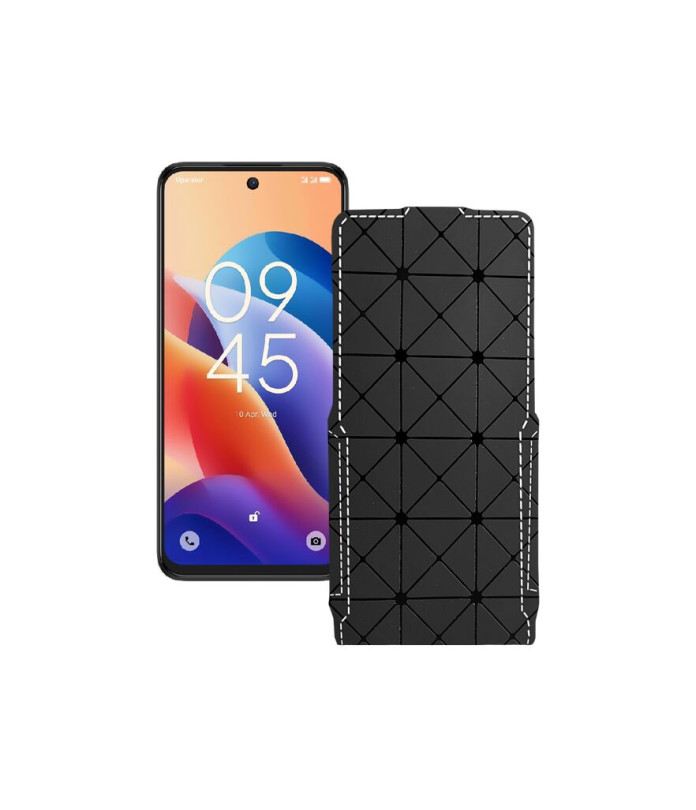 Чохол-флип з екошкіри для телефону TCL 60 SE