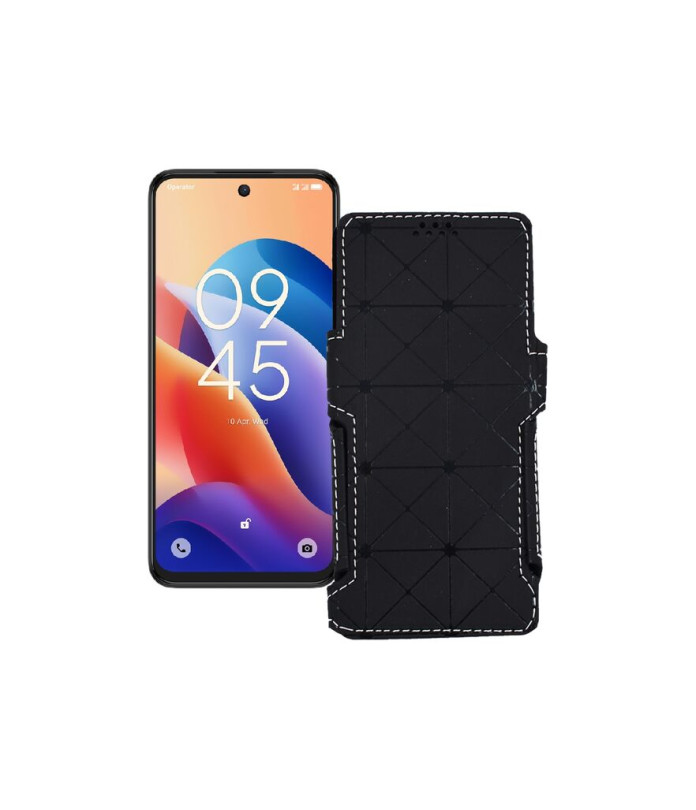 Чохол-книжка з екошкіри для телефону TCL 60 SE