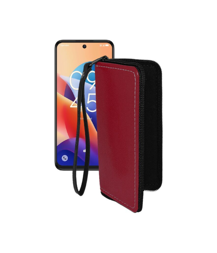 Чохол-гаманець з екошкіри для телефону TCL 60 SE