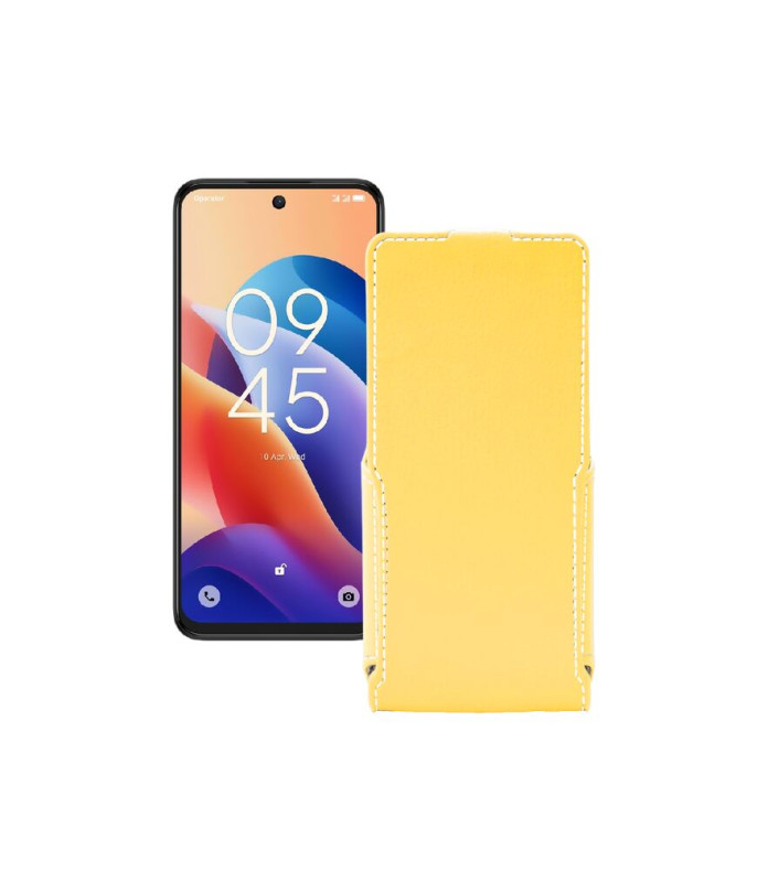 Чохол-флип з екошкіри для телефону TCL 60 SE