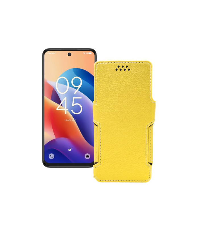 Чохол-книжка з екошкіри для телефону TCL 60 SE