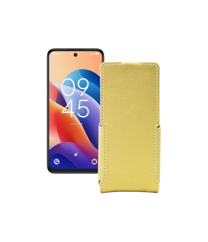 Чохол-флип з екошкіри для телефону TCL 60 SE
