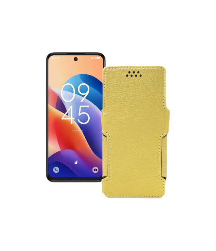 Чохол-книжка з екошкіри для телефону TCL 60 SE