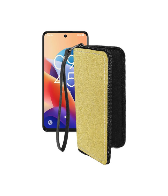 Чохол-гаманець з екошкіри для телефону TCL 60 SE