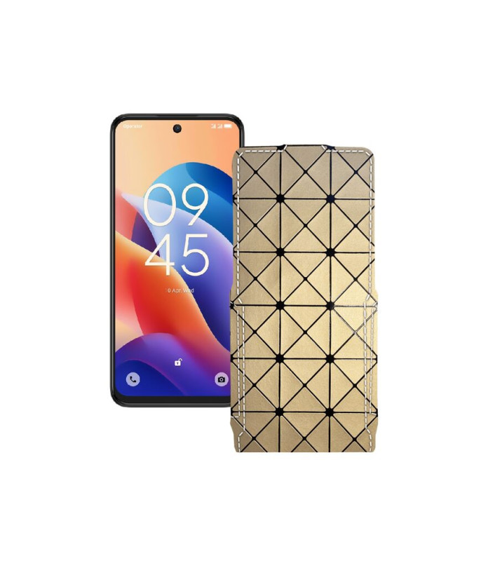 Чохол-флип з екошкіри для телефону TCL 60 SE