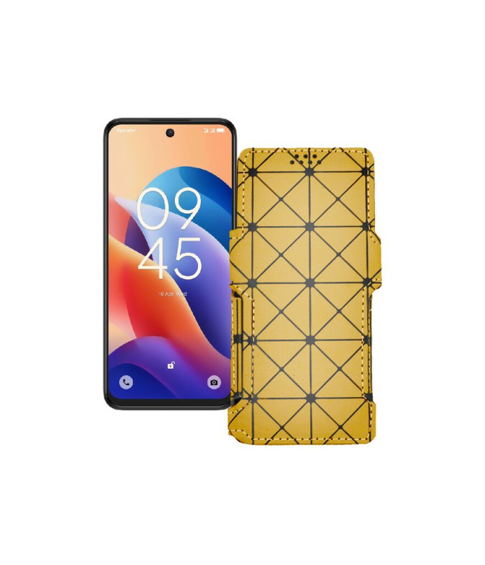 Чохол-книжка з екошкіри для телефону TCL 60 SE