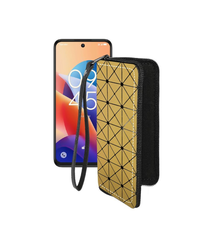 Чохол-гаманець з екошкіри для телефону TCL 60 SE