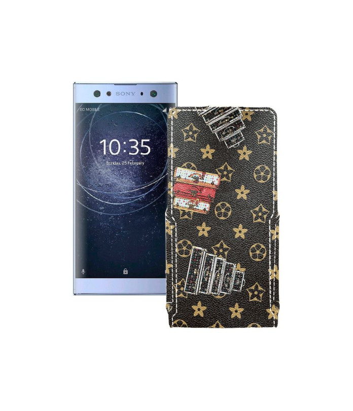 Чохол-флип з екошкіри для телефону Sony Xperia XA2 Ultra H4213