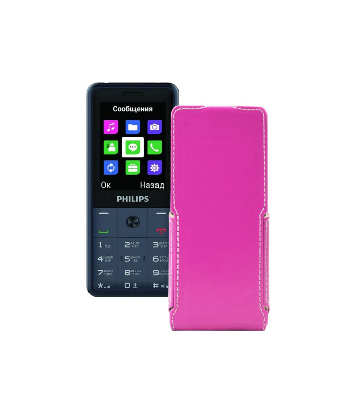 Чохол-флип з екошкіри для телефону Philips Xenium E169