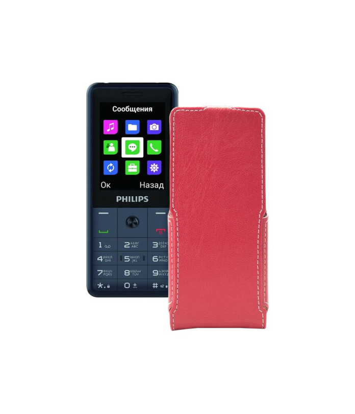 Чохол-флип з екошкіри для телефону Philips Xenium E169