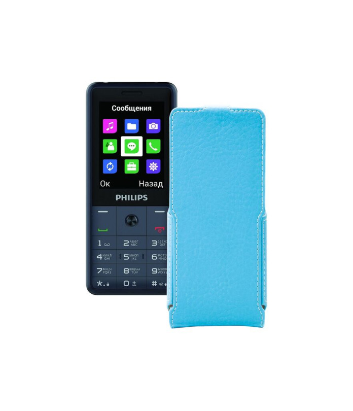 Чохол-флип з екошкіри для телефону Philips Xenium E169