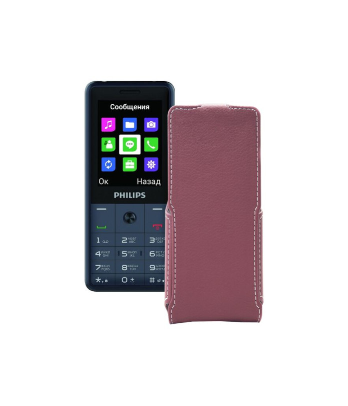 Чохол-флип з екошкіри для телефону Philips Xenium E169