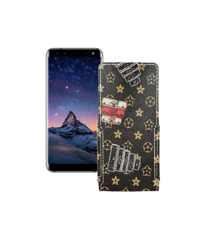 Чохол-флип з екошкіри для телефону Leagoo S8