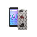 Чохол-флип з екошкіри для телефону Wiko Jerry 3 W K300