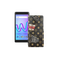 Чохол-флип з екошкіри для телефону Wiko Jerry 3 W K300