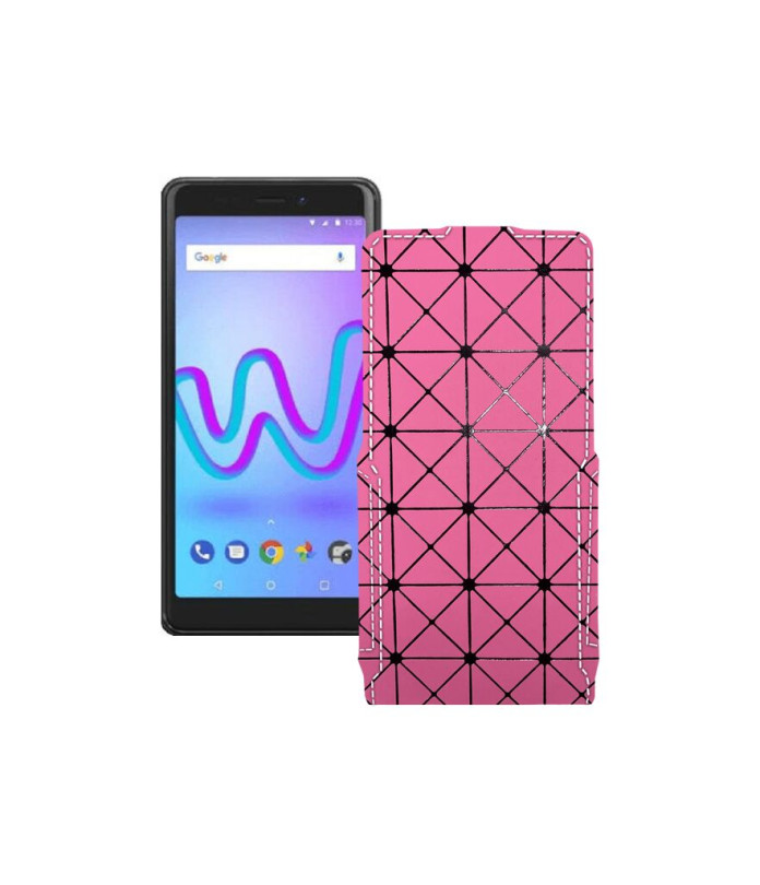 Чохол-флип з екошкіри для телефону Wiko Jerry 3 W K300