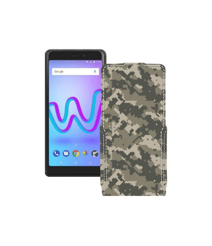 Чохол-флип з екошкіри для телефону Wiko Jerry 3 W K300