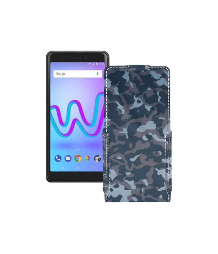 Чохол-флип з екошкіри для телефону Wiko Jerry 3 W K300